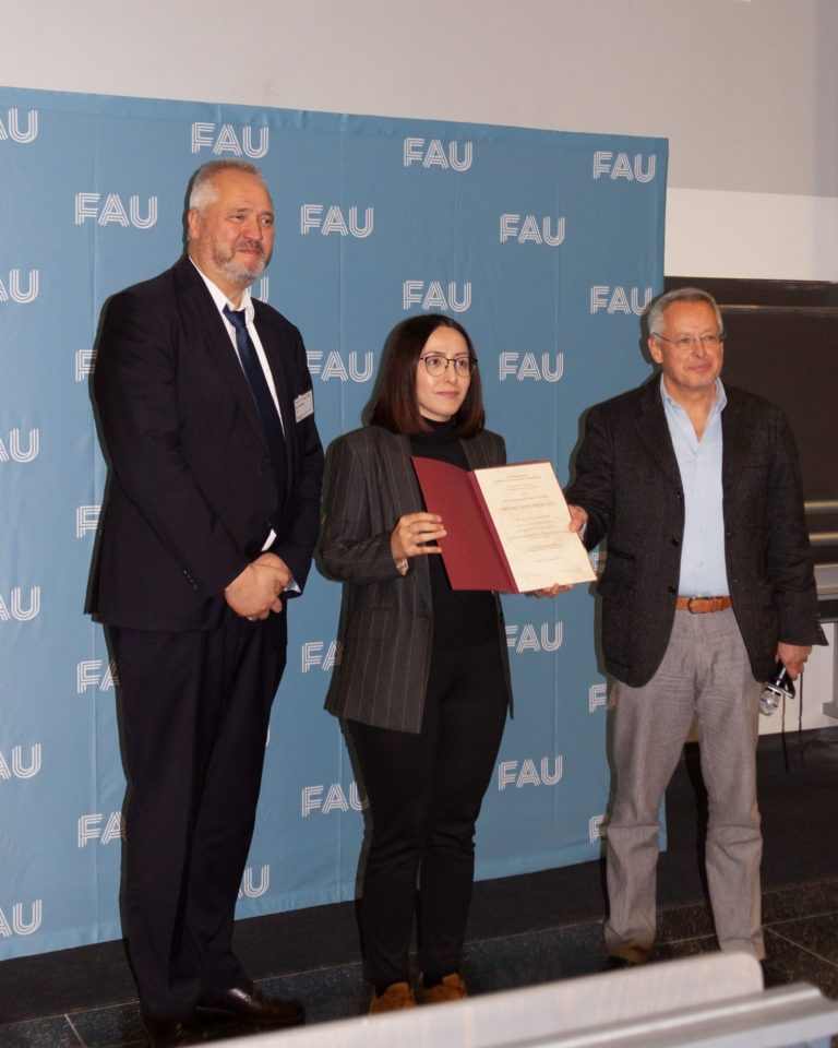 Promotionspreis für Dr.-Ing. Behnaz Pourmohseni