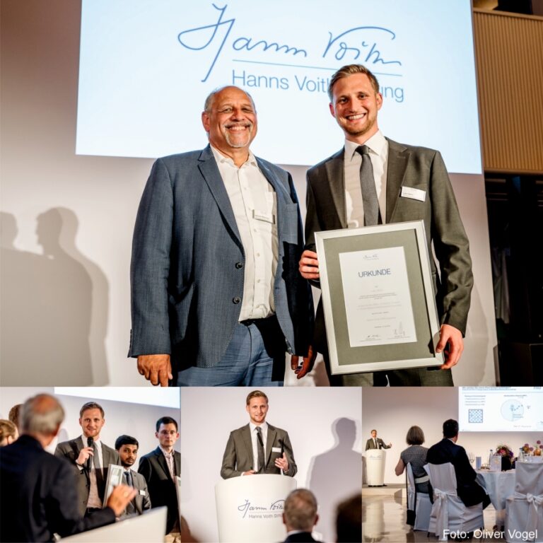 Hanns-Voith-Stiftungspreis für Lars Ullrich