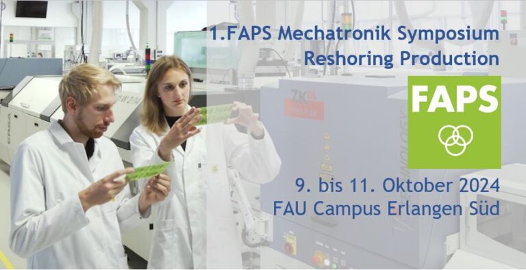Invitation to the FAPS Mechatronics Symposium 2024