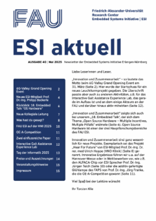 Zum Artikel "Ausgabe 40 des Newsletters ESIaktuell"