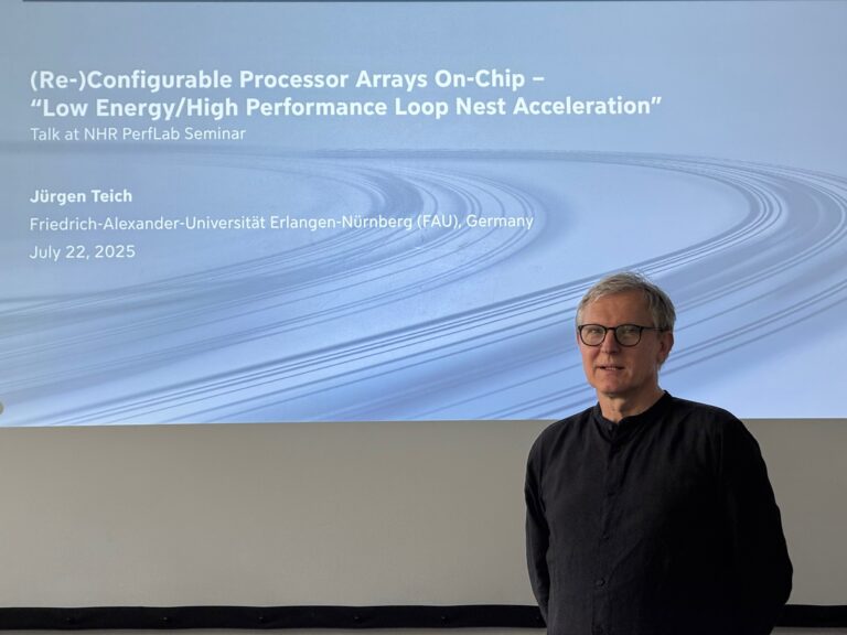 NHR PerfLab Seminar Talk by Prof. Teich