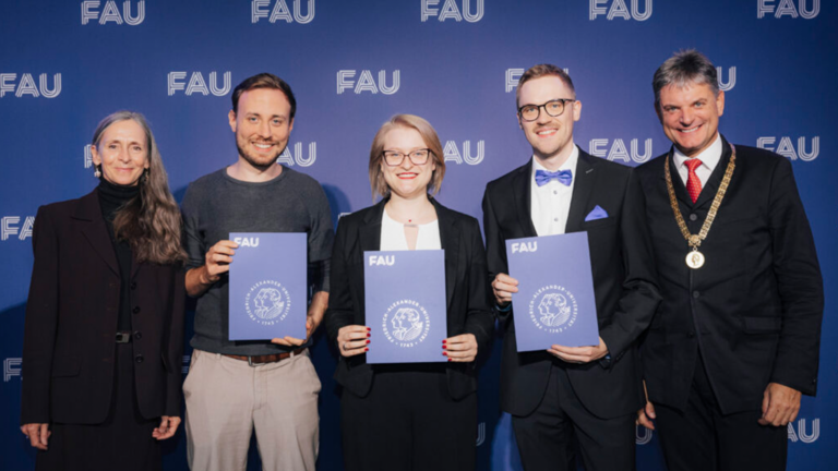 Tobias Baumeister mit FAU Lehrpreis ausgezeichnet