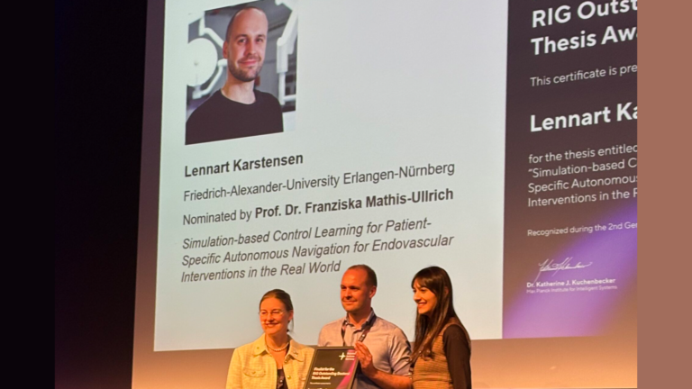 SPARC-Mitglied als Finalist für den  RIG Outstanding Doctoral Thesis Award ausgewählt