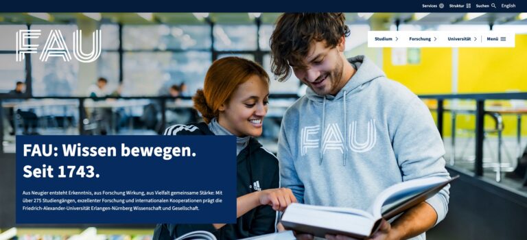 Web-Relaunch der FAU
