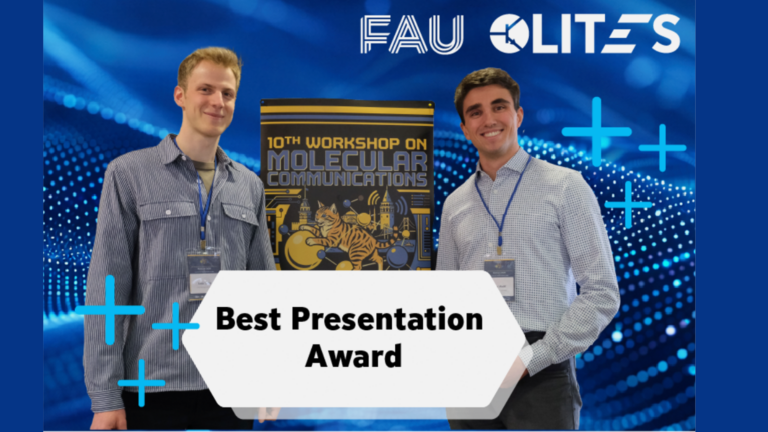 Best Presentation Award für Paul Wolff
